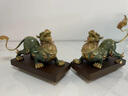 莫尼森  MOREISAN黃銅貔貅擺件一對客廳玄關(guān)辦公室桌面裝飾品新居公司喬遷開業(yè)禮物 黃銅攬財貔貅 (小號一對) 曬單實拍圖
