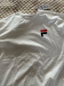 FILA FUSION斐樂(lè )潮牌情侶短袖T恤男女2025夏季潮流膚圓領(lǐng)多色上衣 曬單實(shí)拍圖