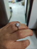 HPHY JEWELRY培育鉆石女戒經(jīng)典牛頭四爪鉆戒女18K金人造人工鉆石求婚結婚戒指 IGI/1克拉/D色/VVS2/3EX/N 曬單實(shí)拍圖