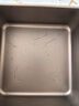 十色生活古早蛋糕模具烤盤烤箱白色6八寸不沾8家用水浴專用正方形烘焙工具 金色8英寸古早模具 曬單實拍圖