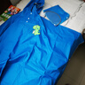 雷姆汀兒童雨衣帶書包位斗篷式雨披長(zhǎng)款加厚戶外中大童雨衣套頭外套 藍(lán)色海豚【雙帽檐斗篷款】 XXL【建議身高150-160cm】 曬單實(shí)拍圖