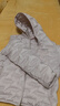 波司登（BOSIDENG）【斷碼清倉(cāng)】于適同款輕薄鵝絨羽絨服男款90絨壓膠不跑絨秋季外套 沙石卡7477 XS 165/88A 曬單實(shí)拍圖
