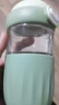 NEWB咖啡杯泡茶玻璃杯水杯男女士學(xué)生高顏值耐高溫夏天便攜辦公室杯子 【更快到】花園綠480ml 曬單實(shí)拍圖