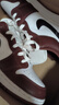 耐克NIKE男子休閑鞋喬丹AJ1 JORDAN 1 運(yùn)動鞋HF3148-102紅黑/紅白42.5 曬單實(shí)拍圖