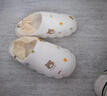 BIBK德國月子鞋夏季薄款透氣孕婦產(chǎn)婦產(chǎn)后春秋軟底防滑包跟拖鞋女士 愛心兔兔【輕薄透氣 柔軟防滑】 36-37（推薦35-36） 曬單實(shí)拍圖