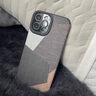 班羅爾 蘋果16promax手機殼iphone16Pro保護套豎紋臺階硅膠軟殼四角全包防摔個性簡約男女款 棕白【四角防摔*個性簡約】 iPhone 16 Pro Max 曬單實拍圖