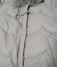 鴨鴨（YAYA）中年媽媽裝羽絨服女短款狐貍毛領(lǐng)冬裝中老年人女裝加厚防寒外套 卡其灰色 XL 曬單實(shí)拍圖