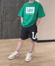 Lee童裝夏季兒童短褲2025新款男女中大童休閑運動褲學生防潑水五分褲 灰色 （100%棉） 140 cm 曬單實拍圖
