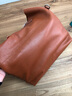BOYCLN 手提包女 小眾牛皮托特包女大容量單肩斜挎包真皮手拎通勤電腦包 棕色 曬單實(shí)拍圖