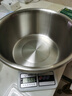 博夫曼德國食品級304不銹鋼盆打蛋小鐵盆家用和面廚房洗菜大盆子湯盆 特厚加深 32cm 曬單實(shí)拍圖