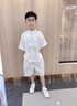 邁兜熊男童唐裝漢服冰絲新中式套裝男孩中國風(fēng)夏季兒童民族風(fēng)夏裝帥氣 白色 140 曬單實(shí)拍圖