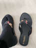 日本人字拖鞋女外穿夏天時(shí)尚百搭坡跟防滑亮片沙灘鞋海邊涼拖 黑色 37 曬單實(shí)拍圖