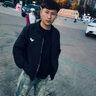 益帛（YIBO）復(fù)古印花星星牛仔褲男歐美破洞精神小伙休閑修身直筒小腳長(zhǎng)褲子男 藍(lán)色 L【建議110-125斤】 曬單實(shí)拍圖