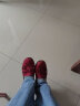 颐福元老北京布鞋女春季新款中老年平底妈妈鞋防滑软底老人奶奶单鞋透气 红色 36 实拍图