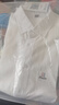 真維斯（Jeanswest）短袖襯衫男士夏季薄款韓版潮流修身商務(wù)冰絲休閑半袖襯衣棉質(zhì)春秋 白色 L 曬單實(shí)拍圖