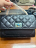 星期六（St&Sat）新款女包菱格鏈條小方包小香風(fēng)百搭單肩斜挎包生日新年禮物送女友 黑色 曬單實(shí)拍圖