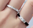 DR對(duì)戒情侶K金鉆戒結(jié)婚訂婚求婚鉆石戒指禮物YOU&ME情見 女戒 曬單實(shí)拍圖