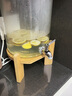 JCZS德國(guó)品牌冷水壺帶龍頭家用儲(chǔ)水冰箱飲料啤酒桶果茶桶耐高溫玻璃泡 （送底座）冷水壺帶龍頭5L 曬單實(shí)拍圖