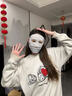 目丸全臉?lè )罆衩嬲峙募痉雷贤饩€(xiàn)3d立體防蹭妝臉罩醫美術(shù)后冰絲臉基尼 淺灰【透氣網(wǎng)孔】 曬單實(shí)拍圖
