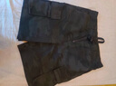 杰克·瓊斯（JACK&JONES）男裝25年短褲男士夏季外穿潮流寬松五分褲沙灘短褲迷彩工裝大褲衩 E11卡其色 M (175) 曬單實拍圖