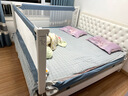 鱈魚(yú)爸爸床圍欄寶寶防摔嬰兒防掉床上兒童床護欄旗艦加高圍欄一體防護欄 旗艦版軌道- 三面裝 定制及大尺寸(超過(guò)2米)聯(lián)系客服 曬單實(shí)拍圖