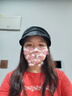 布塔重磅真絲桑蠶絲鴨舌帽褶皺款排汗透氣百搭洋氣拍照遮白發(fā)帽子 黑色 曬單實(shí)拍圖