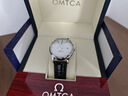 瑞士新款歐米茄原裝手表男士機械表真鉆超薄防水十大品牌專(zhuān)用男表 OM888氣質(zhì)本色白面 曬單實(shí)拍圖