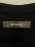 VETEMENTS25新款重磅榻榻米繡花純棉100%t短袖t恤男女士高檔輕奢 65352005 乳白 2XL 曬單實(shí)拍圖