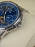 冠琴（GUANQIN）十大名表手表男士全自動(dòng)機械表學(xué)生腕表送老公男友情人節生日禮物 GJ16464鋼帶藍面【升級加強版】 曬單實(shí)拍圖