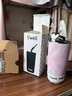 S'WELL保溫杯女士高顏值不銹鋼水杯便攜隨行杯子女生2025新款禮物 【辦公桌面杯】玫瑰晶洞吸管杯700ml 曬單實(shí)拍圖
