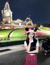 DAVEY MODE套裝女兩件套2025年新款假兩件短袖襯衫上衣夏季格子半身裙 【套裝】假兩件上衣格子百褶裙 M :建議90-105斤 曬單實拍圖