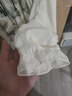 皮爾卡丹（pierre cardin）女童套裝春秋裝公主裙時(shí)髦洋氣2025新款連衣裙中大童襯衫裙兩件套 米色 150cm 曬單實(shí)拍圖
