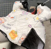 全品屋電動車擋風被冬天防風防雨水加厚保暖棉被加寬絨摩托電瓶車擋風板 【幸運加倍】可妮兔 【側(cè)翼款】【加絨超厚防水耐磨】 曬單實拍圖