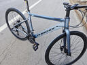 鳳凰鋁合金直平把公路自行車(chē)700C成人男女學(xué)生27速變速賽車(chē)油碟剎跑車(chē) MR580-灰藍直平把-鋁架內線(xiàn)-線(xiàn)剎 700C【品牌車(chē)胎+前快拆+全軸承】 藍圖27速套件 曬單實(shí)拍圖