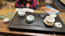 艾薇（AVIVI）桌旗中式防水茶席茶巾茶幾臺面墊布長條桌布茶桌墊30*180千里江山 曬單實拍圖