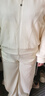 安踏遛彎套裝丨休閑立領(lǐng)運(yùn)動(dòng)服女款夏季寬松慵懶風(fēng)針織開衫闊腿褲外套 【春季新款-寬松版】微蛋白-3 XL /女175 曬單實(shí)拍圖
