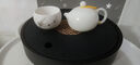 鈺銓龍門 大師純手工冰種茶壺 高端德化白瓷素?zé)魇鼐苄D(zhuǎn)陶瓷泡茶壺 珍藏款西施壺（200ML) 曬單實(shí)拍圖