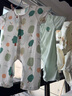 童泰（TONGTAI）嬰兒連體衣春秋季純棉寶寶衣服兒童家居服內衣哈衣爬服 藍色90cm 曬單實(shí)拍圖