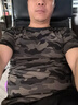 吉普（JEEP）國際品牌迷彩短袖t恤男薄款夏季軍訓(xùn)戰(zhàn)友修身休閑半袖工裝上衣服 迷彩綠927 3XL 曬單實(shí)拍圖