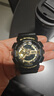 卡西歐（CASIO）G-SHOCK 魔金雙顯 防水防震運動手表 學(xué)生手表 GA-110GB-1ADR 曬單實拍圖