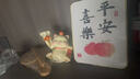 TaTanice招財貓擺件鑰匙置物架創(chuàng  )意玄關(guān)收納擺件裝飾品喬遷之喜搬家禮物 招財貓+收納架 曬單實(shí)拍圖