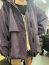 OUTDOOR PRODUCTS【黃亦玫同款】外套女戶外防風(fēng)防潑連帽夾克登山徒步衣服 經(jīng)典黑 曬單實(shí)拍圖