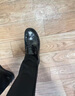 公牛世家男鞋2025新款秋冬季牛皮透氣休閑皮鞋男一腳蹬軟底開車豆豆樂福鞋 黑色【四季款單鞋】GN12310Z071 41 （標準皮鞋碼） 曬單實拍圖