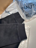 諾帝卡（NAUTICA）【單件直降】秋冬棉滌磨毛加絨柔軟簡約束腿休閑運動衛(wèi)褲男KE4408 中花灰03E S 曬單實拍圖