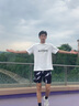 吉普（JEEP）260G重磅純棉短袖T恤男士高支情侶裝上衣夏季圓領(lǐng)潮牌休閑體恤男 曬單實拍圖