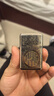 ZORRO佐羅二代煤油打火機790鍍鎳山鬼花錢黃銅內(nèi)膽正品送老公禮物新款 790二代鎳雙色山鬼花錢+棉芯 曬單實拍圖