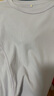 雲(yún)上生活【春日面膜t】解構(gòu)顯瘦短款多色圓領(lǐng)打底衫T恤上衣2025秋T9130X 淡紫色-40支棉氨混紡 XL （建議130-145斤左右） 曬單實拍圖