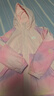 喬丹女童防潑水外套大童加絨搖粒風(fēng)衣兒童衣服 傲蕾粉 150CM 曬單實拍圖