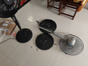 溫以嘉適用于美的格力電風(fēng)扇底座配件通用工業(yè)落地扇配重塊支撐固定盤 加固底座+25mm桿子【白色一套】 曬單實拍圖