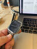 拓思曼iwatchs10蘋果手表殼膜一體保護殼適用于Apple Watch9/8/7/6/SE2代全包防摔防刮花亮面PVC保護套殼 銀色(亮面) S10 46mm(10代) 曬單實拍圖